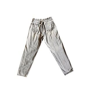 Vintage Guess Jeans Womens 31x30.5 Light Wash High Rise Mom Tapered Made USA 80s